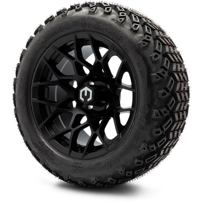 MODZ® 14" Blitz Matte Black Wheels & Off-Road Tires Combo (Arisun X-Trail All-Terrain 23x10-14)