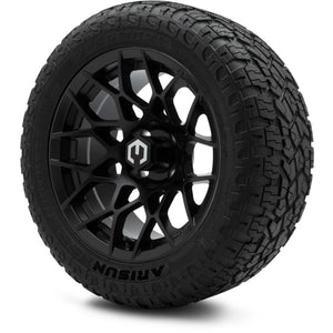 MODZ® 14" Blitz Matte Black Wheels & Off-Road Tires Combo (Arisun X-Armory All-Terrain 23x10-14 Radial)