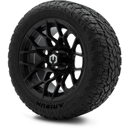 MODZ® 14" Blitz Matte Black Wheels & Off-Road Tires Combo (Arisun X-Armory All-Terrain 23x10-14 Radial)