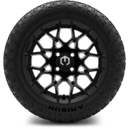 MODZ® 14" Blitz Matte Black Wheels & Off-Road Tires Combo (Arisun X-Armory All-Terrain 23x10-14 Radial)