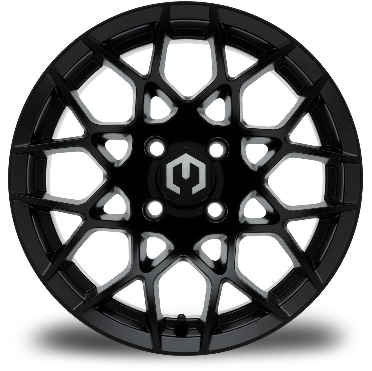 MODZ® 14" Blitz Matte Black Wheels & Off-Road Tires Combo (Xcomp Gladiator 23-10-14 Radial)