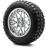 MODZ® 14" Formula Chrome Wheels & Off-Road Tires Combo (MODZ Gripz 23x10-14)
