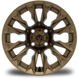 MODZ® 14" Falcon Matte Bronze Wheels & Street Tires Combo (Arisun X-Sport 205/30-14)