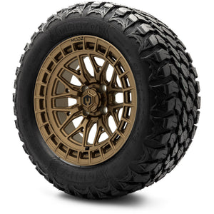 MODZ® 14" Torrent Matte Bronze Wheels & Off-Road Tires Combo (MODZ Gripz 23x10-14)