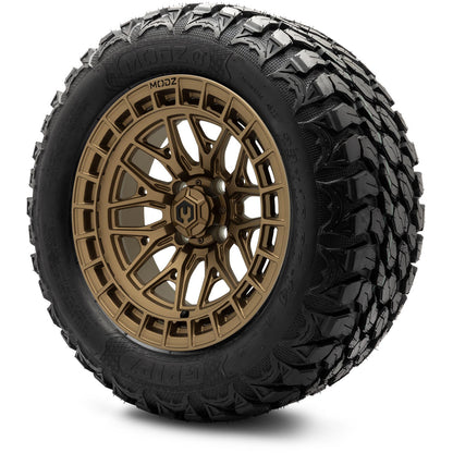 MODZ® 14" Torrent Matte Bronze Wheels & Off-Road Tires Combo (Arisun X-Trail All-Terrain 23x10-14)