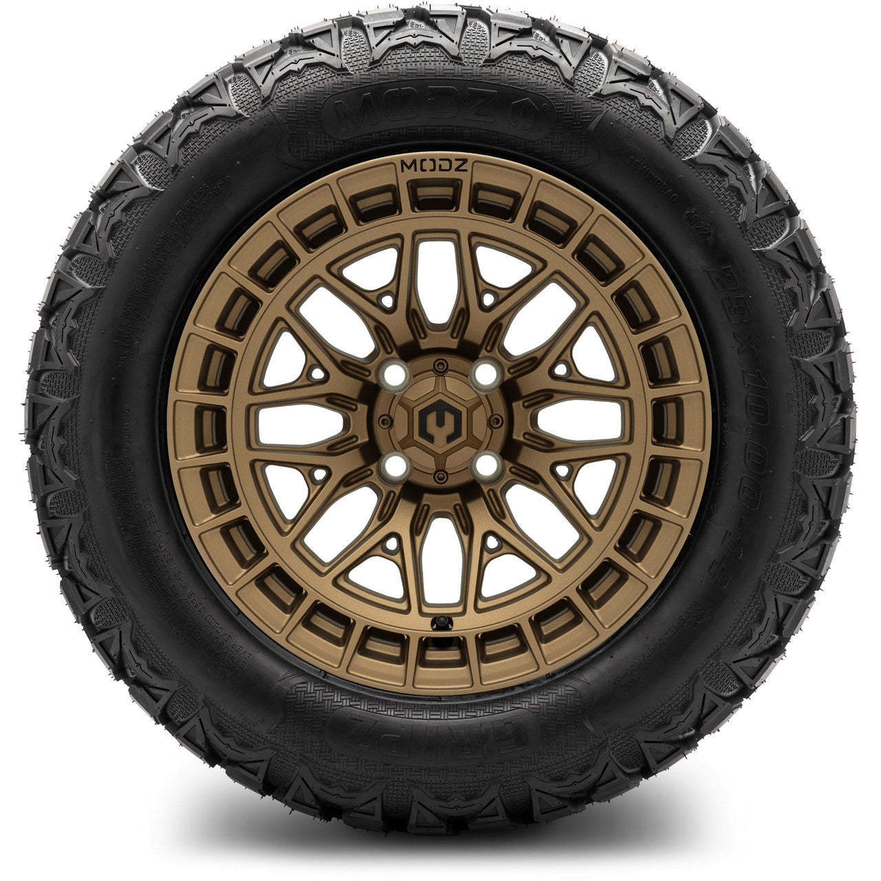 MODZ® 14" Torrent Matte Bronze Wheels & Off-Road Tires Combo (Arisun X-Trail All-Terrain 23x10-14)