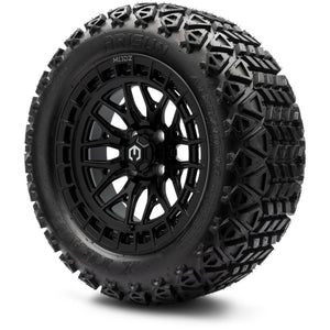 MODZ® 14" Torrent Matte Black Wheels & Off-Road Tires Combo (Arisun X-Trail All-Terrain 23x10-14)