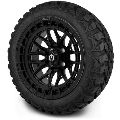 MODZ® 14" Torrent Matte Black Wheels & Off-Road Tires Combo (Xcomp Gladiator 23-10-14 Radial)