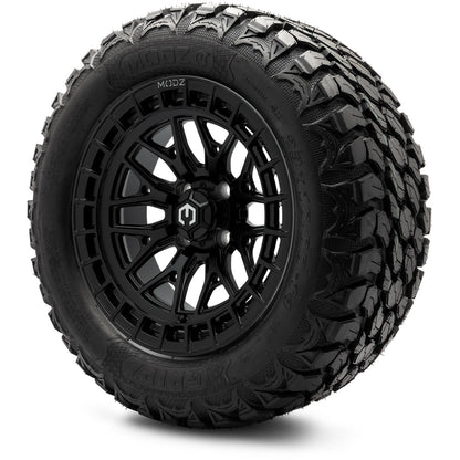 MODZ® 14" Torrent Matte Black Wheels & Off-Road Tires Combo (Arisun X-Armory All-Terrain 23x10-14 Radial)