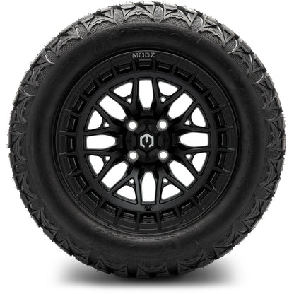 MODZ® 14" Torrent Matte Black Wheels & Off-Road Tires Combo (Arisun X-Armory All-Terrain 23x10-14 Radial)