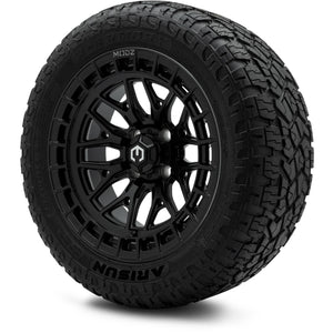 MODZ® 14" Torrent Matte Black Wheels & Off-Road Tires Combo (Arisun X-Armory All-Terrain 23x10-14 Radial)