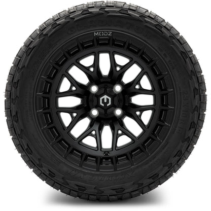 MODZ® 14" Torrent Matte Black Wheels & Off-Road Tires Combo (Arisun X-Trail All-Terrain 23x10-14)