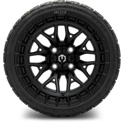 MODZ® 14" Torrent Matte Black Wheels & Off-Road Tires Combo (Arisun X-Armory All-Terrain 23x10-14 Radial)
