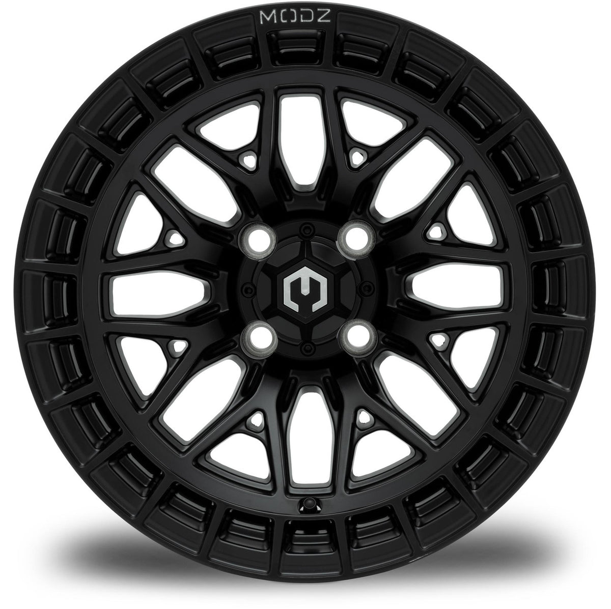 MODZ® 14" Torrent Matte Black Wheels & Off-Road Tires Combo (Xcomp Gladiator 23-10-14 Radial)