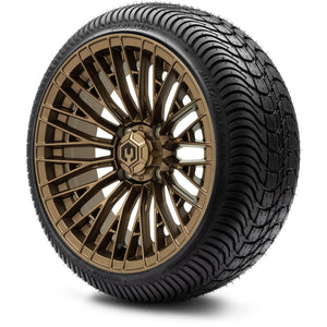 MODZ® 14" Reaper Bronze Wheels & Street Tires Combo (Arisun Cruze 205/30-14)