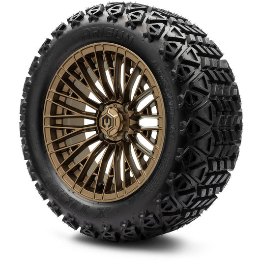 MODZ® 14" Reaper Bronze Wheels & Off-Road Tires Combo (Arisun X-Trail All-Terrain 23x10-14)