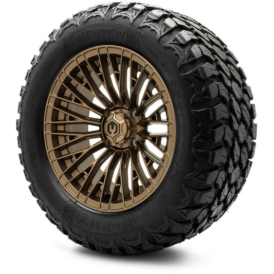 MODZ® 14" Reaper Bronze Wheels & Off-Road Tires Combo (MODZ Gripz 23x10-14)