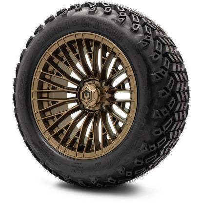 MODZ® 14" Reaper Bronze Wheels & Off-Road Tires Combo (Arisun X-Armory All-Terrain 23x10-14 Radial)