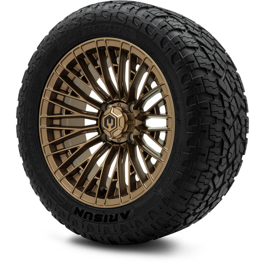MODZ® 14" Reaper Bronze Wheels & Off-Road Tires Combo (Arisun X-Armory All-Terrain 23x10-14 Radial)