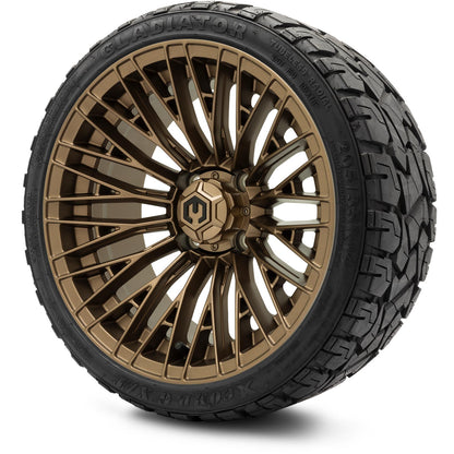 MODZ® 14" Reaper Bronze Wheels & Off-Road Tires Combo (Arisun X-Armory All-Terrain 23x10-14 Radial)