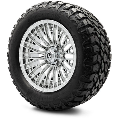 MODZ® 14" Reaper Chrome Wheels & Off-Road Tires Combo (Arisun X-Trail All-Terrain 23x10-14)