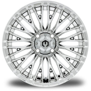 MODZ® 14" Reaper Chrome Wheels & Street Tires Combo (Arisun X-Sport 205/30-14)