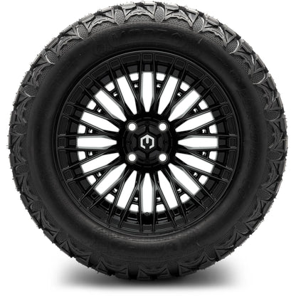 MODZ® 14" Reaper Glossy Black Wheels & Off-Road Tires Combo (MODZ Gripz 23x10-14)
