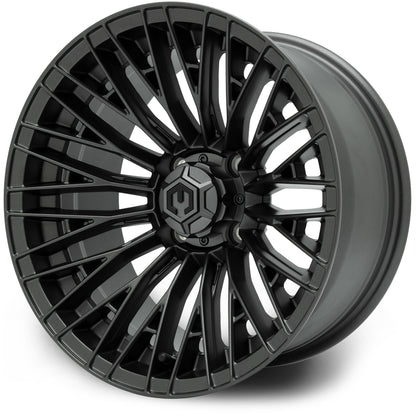 MODZ® 14" Reaper Titanium Gunmetal Wheels & Off-Road Tires Combo (MODZ Gripz 23x10-14)