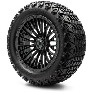 MODZ® 14" Reaper Titanium Gunmetal Wheels & Off-Road Tires Combo (Arisun X-Trail All-Terrain 23x10-14)