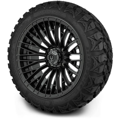 MODZ® 14" Reaper Titanium Gunmetal Wheels & Off-Road Tires Combo (Arisun X-Trail All-Terrain 23x10-14)