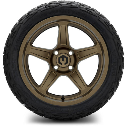MODZ® 15" Drift Matte Bronze Wheels & Off-Road Tires Combo (Arisun X-Trail All-Terrain 23x10-15)