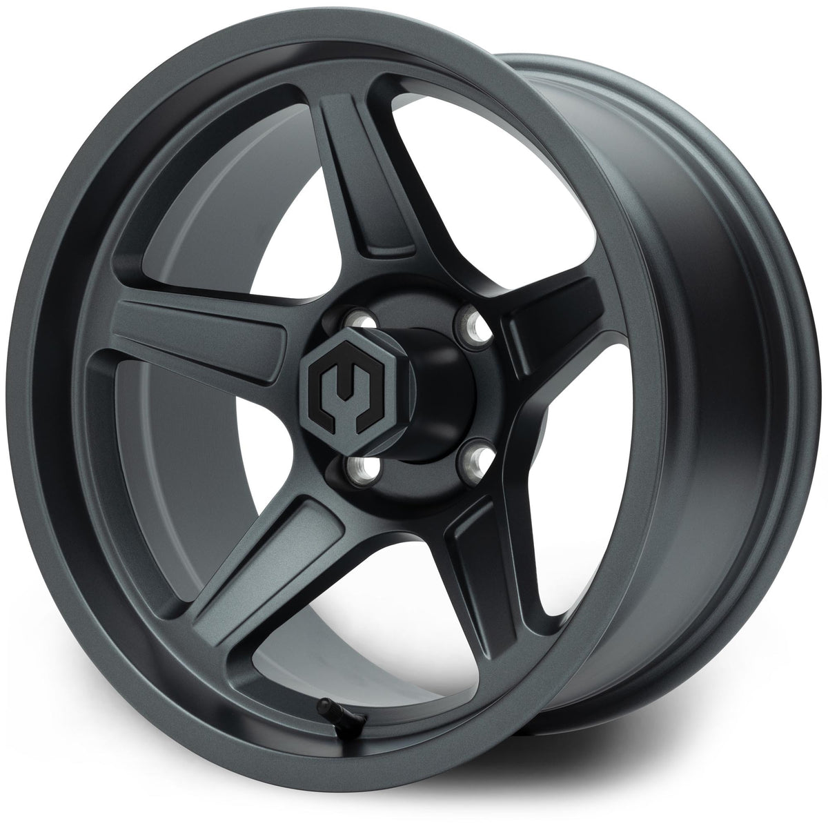 MODZ® 15" Drift Gunmetal Wheels & Off-Road Tires Combo (Arisun X-Trail All-Terrain 23x10-15)