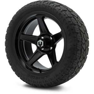 MODZ® 15" Drift Matte Black Wheels & Off-Road Tires Combo (Arisun X-Armory Steel Belted Radial 23x10-15)