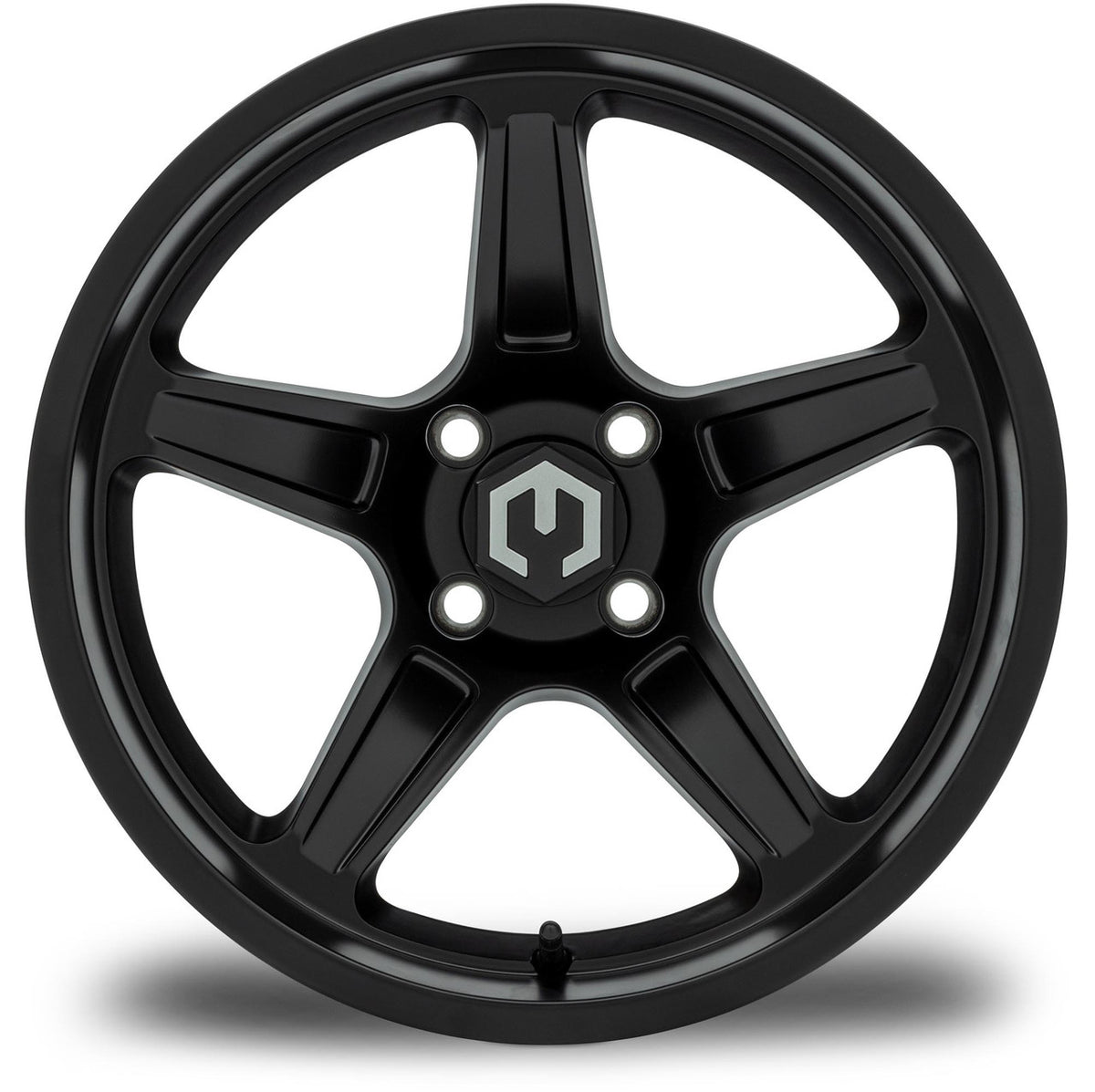 MODZ® 15" Drift Matte Black Wheels & Street Tires Combo (Arisun Cruze 215/35-15)