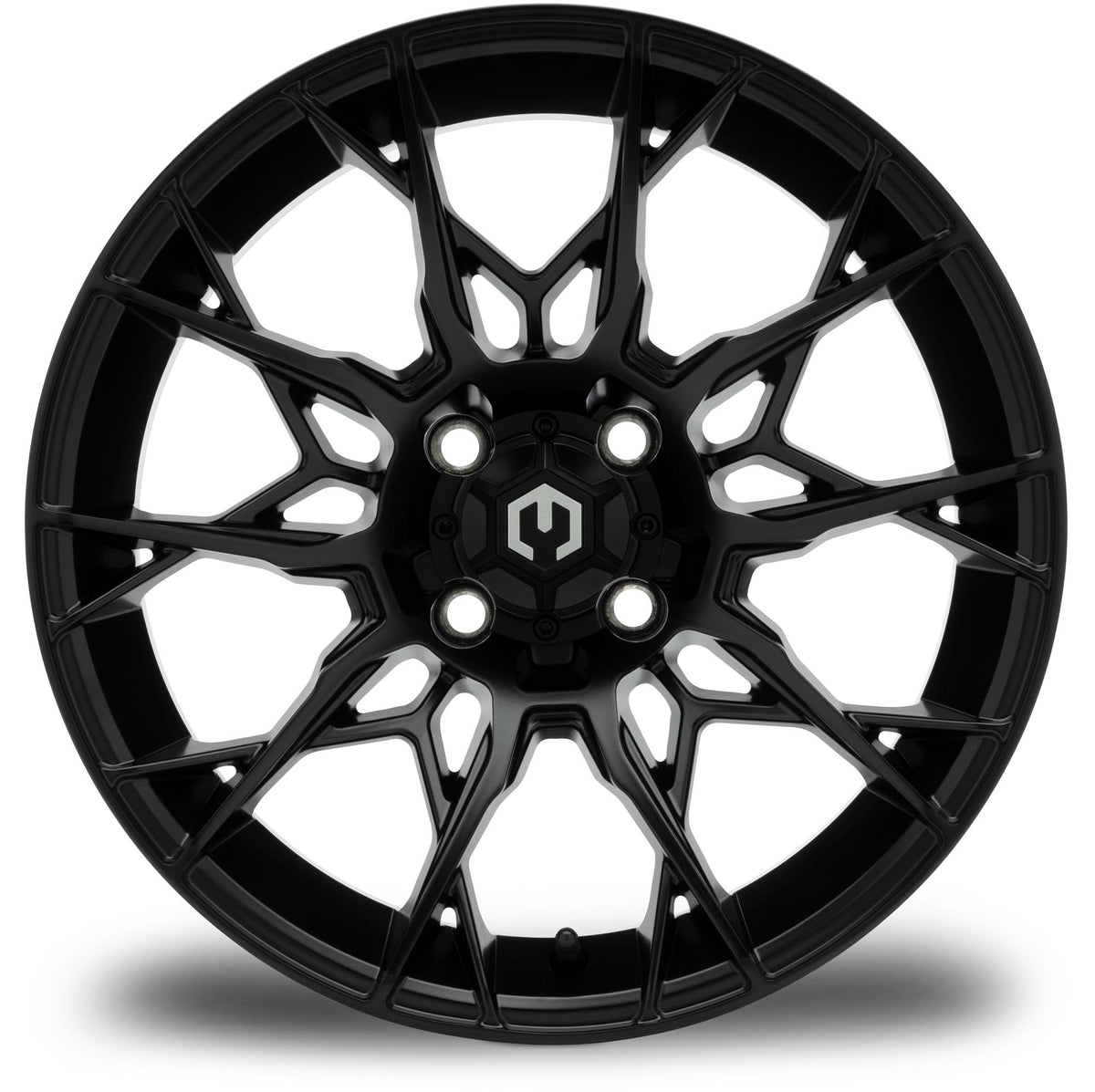 MODZ® 15" Chaos Matte Black Wheels & Off-Road Tires Combo (Arisun X-Trail All-Terrain 23x10-15)