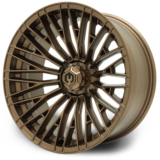 Reaper 16 inch MODZ golf cart wheel - Bronze