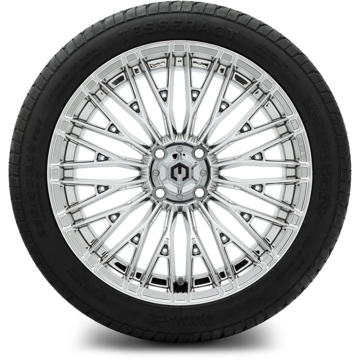 MODZ® 16" Reaper Chrome Wheels & Street Tires Combo
