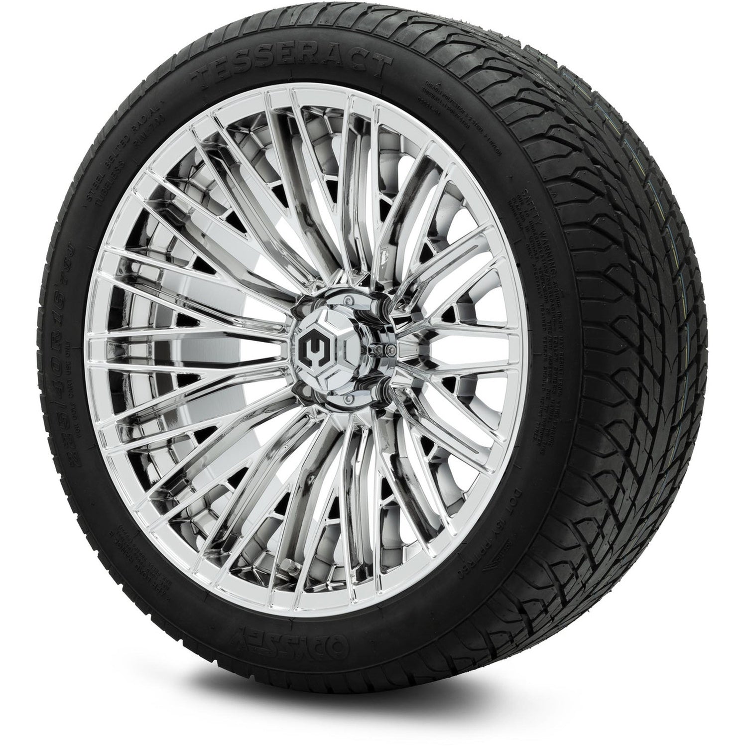 MODZ® 16" Reaper Chrome Wheels & Street Tires Combo