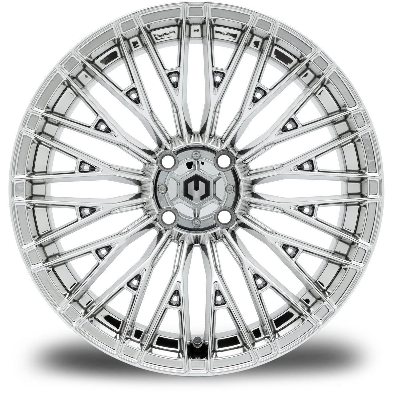 Reaper 16 inch MODZ golf cart wheel - Chrome