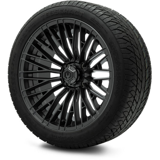 MODZ® 16" Reaper Titanium Gunmetal Wheels & Street Tires Combo