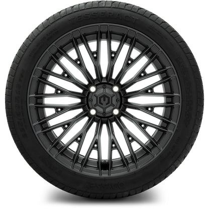 MODZ® 16" Reaper Titanium Gunmetal Wheels & Street Tires Combo