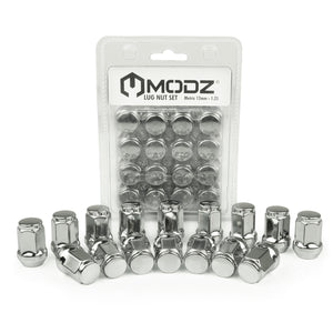 MODZ® Chrome Golf Cart Lug Nuts - Pack of 16