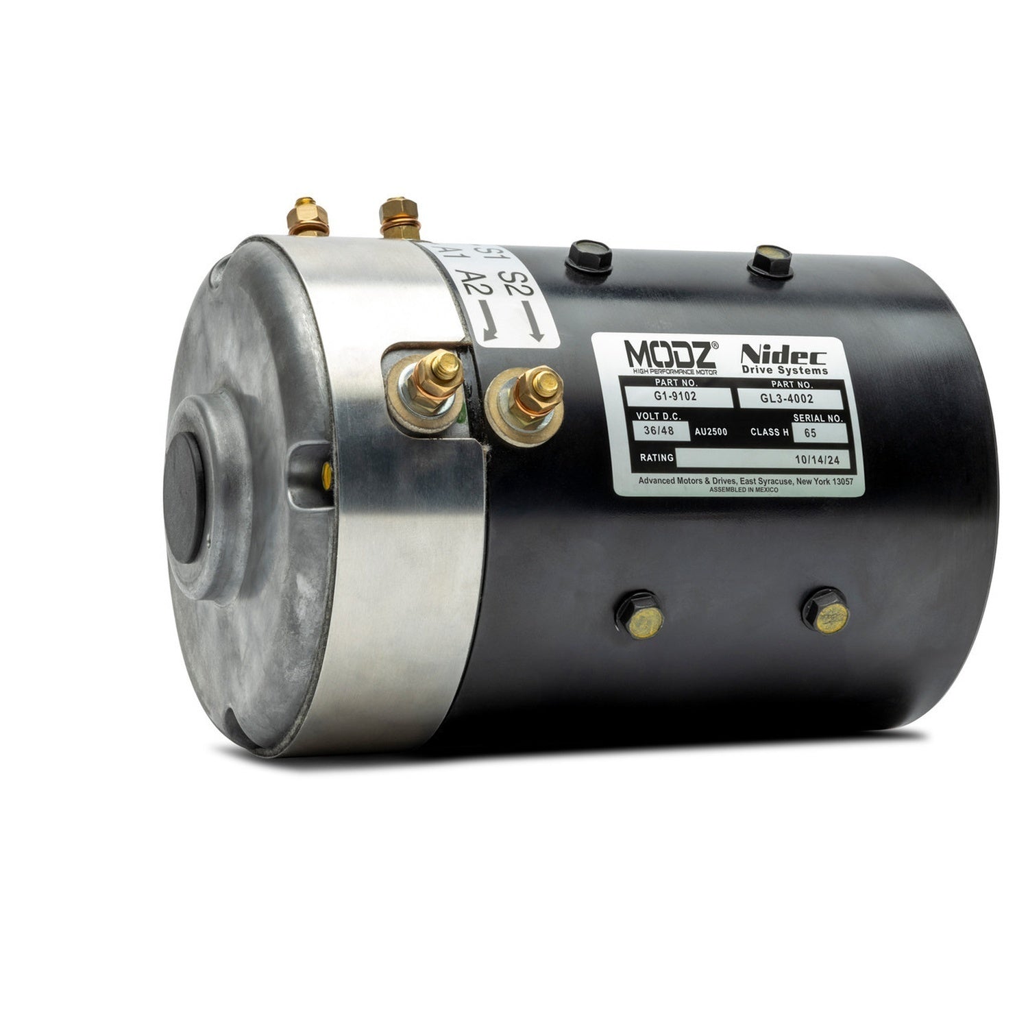 MODZ® EZGO Series High Speed DC Motor and 600A Navitas Controller Bundle
