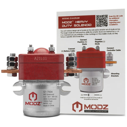 MODZ® EZGO Series High Speed DC Motor and 600A Navitas Controller Bundle