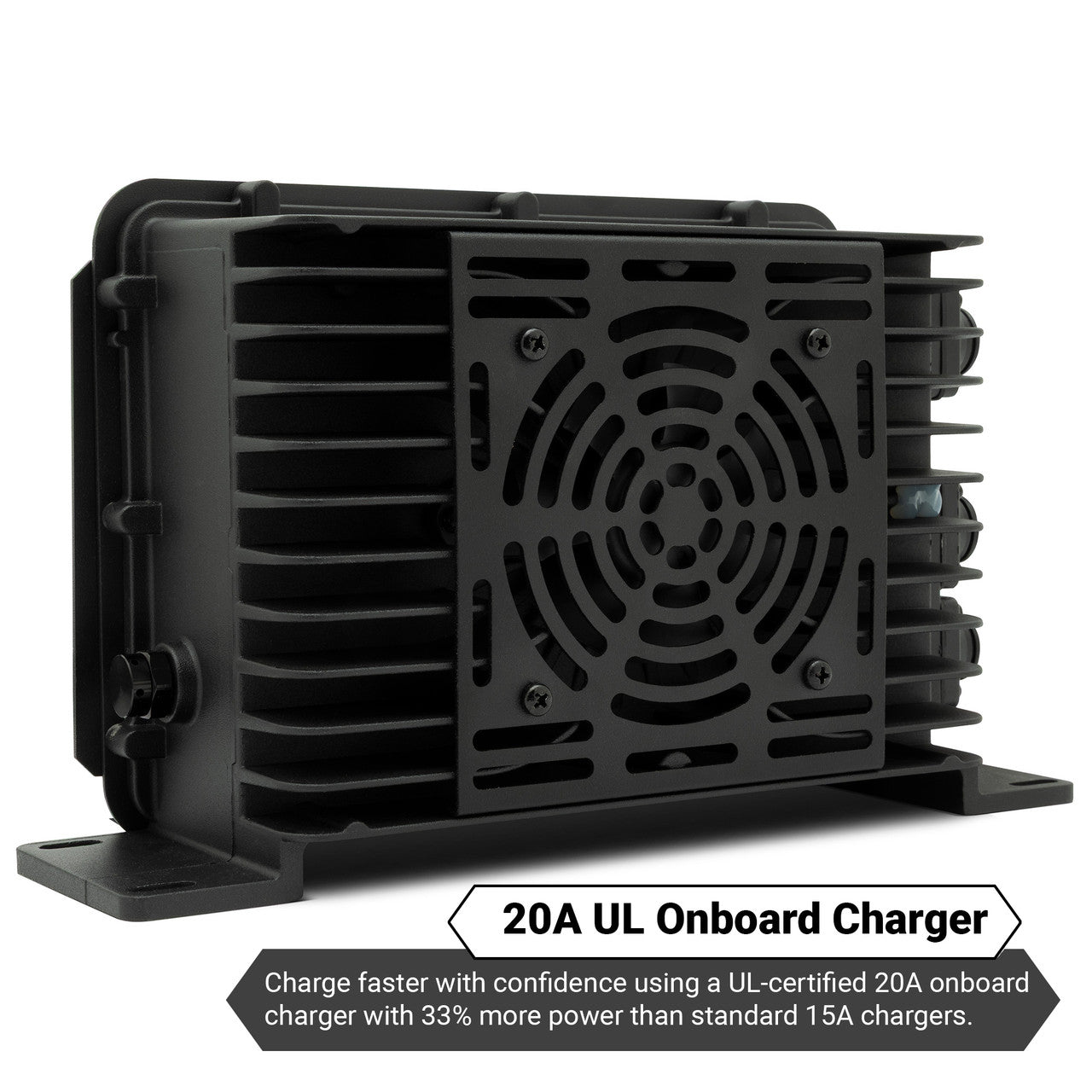 MODZ® Universal 36 Volt (38.4v) 60Ah Nano Lithium Golf Cart Battery Bundle