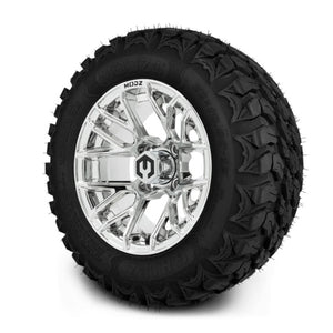 MODZ® 12" Matrix Chrome Wheels & Off-Road Tires Combo (MODZ Gripz 22x10-12)