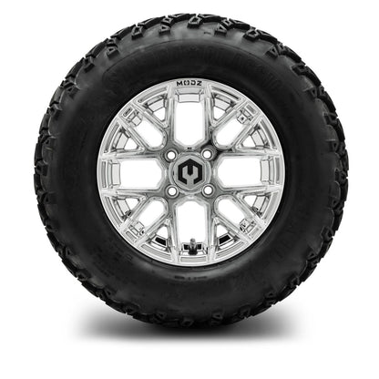 MODZ® 12" Matrix Chrome Wheels & Off-Road Tires Combo (Sahara Classic 23x10-12)