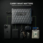 Leather Golf Utility Pouch – Premium Leather