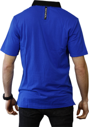 Rockwell Tri-Blend Pocket Polo - Blue
