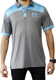 Rockwell Poly-Blend Polo - Gray/Shark